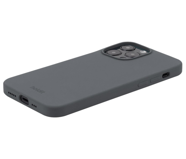 Holdit Silicone Case iPhone 14 Pro Space Gray 15772 - 1148641 - zdjęcie 3
